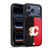 NHL Calgary Flames Half Distressed Gel Armour Case For Apple iPhone 17 Pro