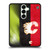 NHL Calgary Flames Half Distressed Gel Armour Case For Samsung Galaxy S25