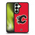 NHL Calgary Flames Plain Gel Armour Case For Samsung Galaxy S25
