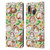 Micklyn Le Feuvre Patterns 2 Guinea Pigs And Daisies In Watercolour On Tan Leather Book Wallet Case Cover For Samsung Galaxy A33 5G (2022)