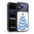 Cat Coquillette Nature Leaflets Blue Gel Armour Case For Apple iPhone 17 Pro