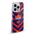 Edinburgh Rugby Graphic Art Orange Pattern Soft Gel Case for Apple iPhone 15 Pro Max & MagSafe