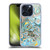 Ninola Abstract 3 Blue Mineral Agates Soft Gel Case for Apple iPhone 15 Pro & MagSafe