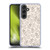 Anis Illustration Mix Pattern Tiny Leaves Beige Soft Gel Case for Samsung Galaxy S24 FE & MagSafe