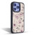 Anis Illustration Floral Pattern Wild Roses Beige Pink Gel Armour Case For Apple iPhone 16 Pro Max