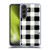 Haley Bush Pattern Painting Buffalo Check Black Soft Gel Case for Samsung Galaxy S24 FE & MagSafe
