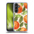 Haley Bush Pattern Painting Orange Splash Soft Gel Case for Samsung Galaxy S24 FE & MagSafe