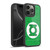 Green Lantern DC Comics Logos Classic Distressed Look Gel Armour Case For Apple iPhone 16 Pro