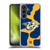 NHL Nashville Predators Cow Pattern Soft Gel Case for Samsung Galaxy S24 FE & MagSafe