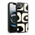 Kierkegaard Design Studio Retro Abstract Patterns Modern Piquet Black Cream Gel Armour Case For Apple iPhone 16e / Apple iPhone 17e