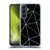 PLdesign Geometric Patterns Black Triangles White Lines Soft Gel Case for Samsung Galaxy S24 FE & MagSafe