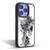 Riza Peker Skulls 6 Black And White Gel Armour Case For Apple iPhone 16 Pro