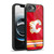 NHL Calgary Flames Jersey Gel Armour Case For Apple iPhone 16e / Apple iPhone 17e