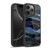 UtArt Dark Night Marble Deep Sparkle Waves Gel Armour Case For Apple iPhone 16 Pro