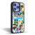 Justice League DC Comics 90th Anniversary Sticker Collage Gel Armour Case For Apple iPhone 15 Pro