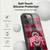 Ohio State University Logo Plaid Gel Armour Case For Apple iPhone 15 Pro Max