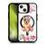 Monika Strigel Flower Collection Corgi BLACK SHOCKPROOF BUMPER CASE COMPATIBLE WITH Apple iPhone 13 & MAGSAFE