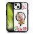 Monika Strigel Flower Collection Bunny BLACK SHOCKPROOF BUMPER CASE COMPATIBLE WITH Apple iPhone 14 Plus & MAGSAFE