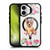 Monika Strigel Flower Collection Corgi BLACK SHOCKPROOF BUMPER CASE COMPATIBLE WITH Apple iPhone 16 & MAGSAFE