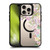 Monika Strigel Flower Collection Succulent Garden Peach BLACK SHOCKPROOF BUMPER CASE COMPATIBLE WITH Apple iPhone 16 Pro Max & MAGSAFE