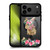 Monika Strigel Flower Collection Bunny BLACK SHOCKPROOF BUMPER CASE COMPATIBLE WITH Apple iPhone 17 Pro Max & MAGSAFE