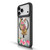 Monika Strigel Flower Collection Bunny BLACK SHOCKPROOF BUMPER CASE COMPATIBLE WITH Apple iPhone 17 Pro & MAGSAFE