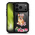 Monika Strigel Flower Collection Corgi BLACK SHOCKPROOF BUMPER CASE COMPATIBLE WITH Apple iPhone 17 Pro & MAGSAFE