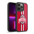 Ohio State University Logo Stripes Gel Armour Case For Apple iPhone 13 Pro