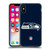 NFL Seattle Seahawks Logo Plain Soft Gel Case for Apple iPhone X / iPhone XS & MagSafe