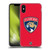 NHL Florida Panthers Plain Soft Gel Case for Apple iPhone X / iPhone XS & MagSafe