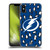 NHL Tampa Bay Lightning Leopard Pattern Soft Gel Case for Apple iPhone X / iPhone XS & MagSafe