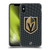 NHL Vegas Golden Knights Net Pattern Soft Gel Case for Apple iPhone X / iPhone XS & MagSafe