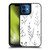Anis Illustration Wildflowers White Gel Armour Case For Apple iPhone 12 / iPhone 12 Pro
