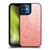 PLdesign Sparkly Coral Light Pink Gel Armour Case For Apple iPhone 12 / iPhone 12 Pro