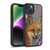 Ash Evans Animals Fox Peonies Gel Armour Case For Apple iPhone 14