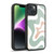 Kierkegaard Design Studio Retro Abstract Patterns Celadon Sage Swirl Gel Armour Case For Apple iPhone 14