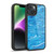 Suzan Lind Marble Light Blue Gel Armour Case For Apple iPhone 14