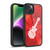 The Monkees Graphics Logo In Red Gel Armour Case For Apple iPhone 14