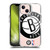 NBA Brooklyn Nets Logo Oversized Text SHOCKPROOF BUMPER CASE COMPATIBLE WITH Apple iPhone 13 & MAGSAFE