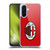 AC Milan Crest Full Colour Red Soft Gel Case for Samsung Galaxy A36 5G