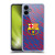 FC Barcelona Crest Patterns Glitch Soft Gel Case for Samsung Galaxy A06 4G / 5G