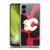 NHL Calgary Flames Cow Pattern Soft Gel Case for Samsung Galaxy A06 4G / 5G