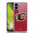 NHL Calgary Flames Net Pattern Soft Gel Case for Samsung Galaxy A06 4G / 5G