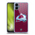 NHL Colorado Avalanche Net Pattern Soft Gel Case for Samsung Galaxy A06 4G / 5G