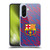 FC Barcelona Crest Patterns Glitch Soft Gel Case for Samsung Galaxy A36 5G