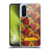 Frida Kahlo Red Florals Pattern Soft Gel Case for Samsung Galaxy A36 5G