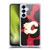 NHL Calgary Flames Cow Pattern Soft Gel Case for Samsung Galaxy A16 5G & MagSafe