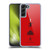 AC Milan Crest Patterns Red Soft Gel Case for Samsung Galaxy S22+ 5G & MagSafe