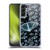 Episodic Drawing Moth Patterns Translucent Soft Gel Case for Samsung Galaxy S22+ 5G & MagSafe