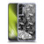 Episodic Drawing Moth Patterns White Soft Gel Case for Samsung Galaxy S22+ 5G & MagSafe